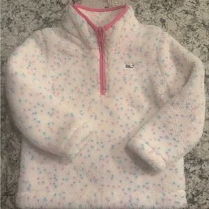 Vineyard Vines Sherpa fleece confetti Pullover